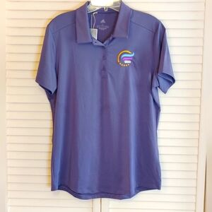 Adidas Purple Women's Polo Shirt